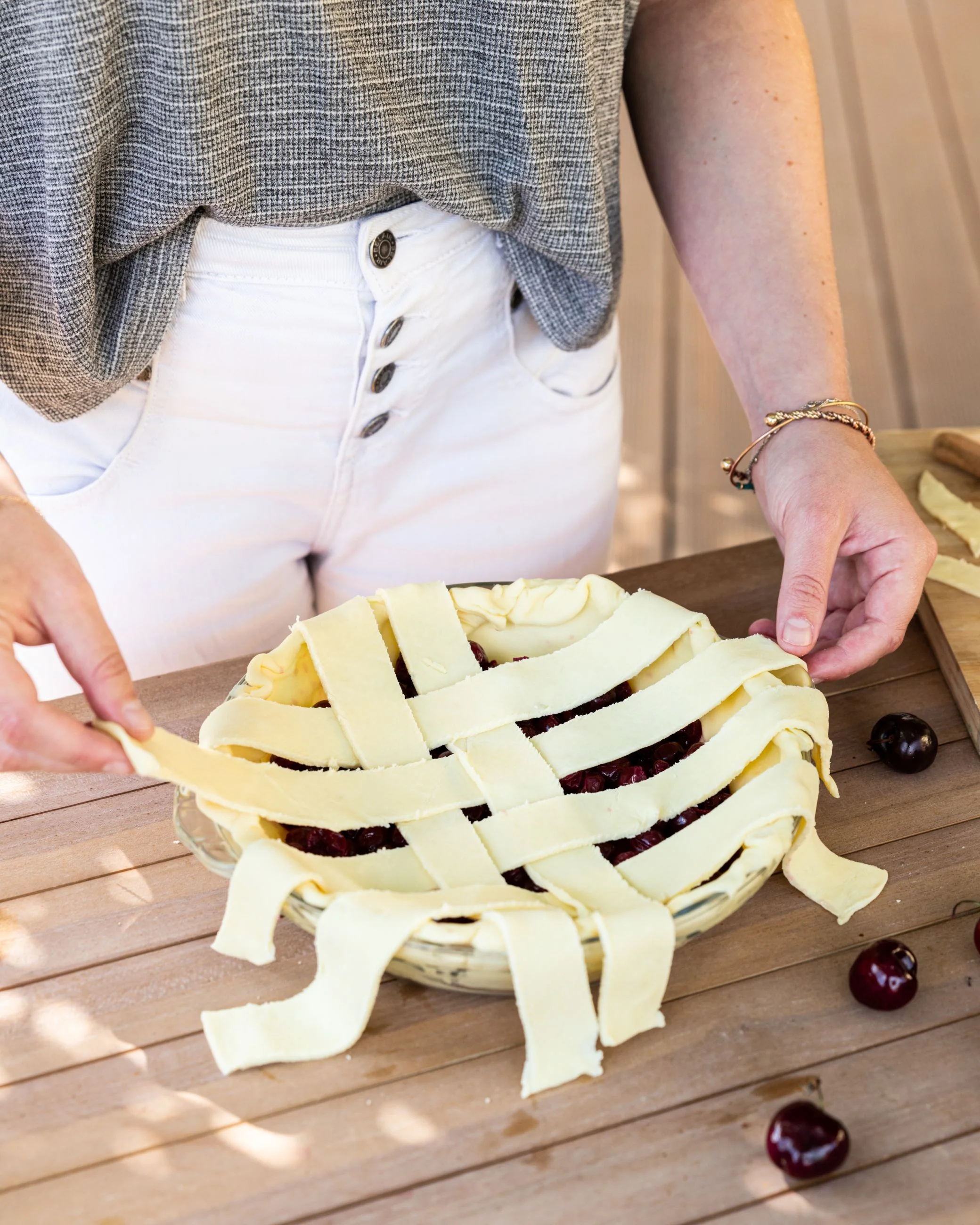 Pie dish with handles 21 cm - Image 11