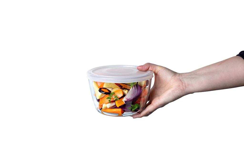 Cook & Freeze - Round storage container with lid - special for freezing - Image 4