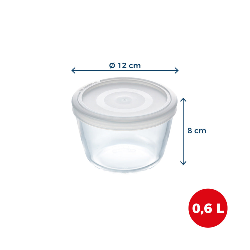 Cook & Freeze - Round storage container with lid compatible air fryer - Image 9