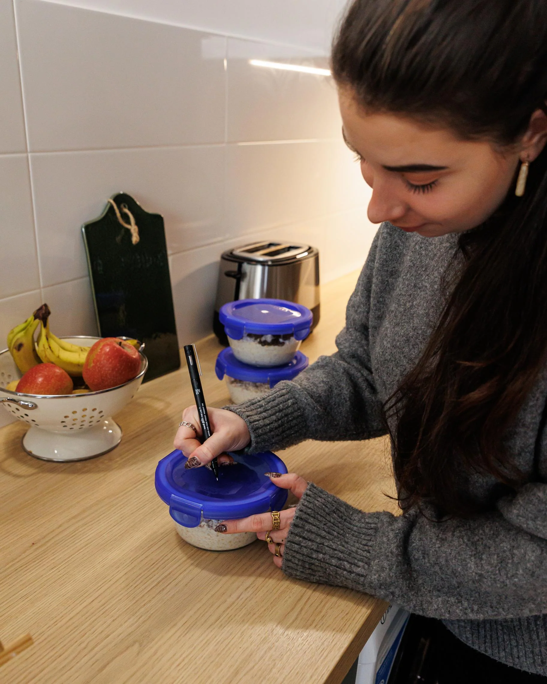 Cook&Go - Round glass storage container with waterproof lid - Image 4