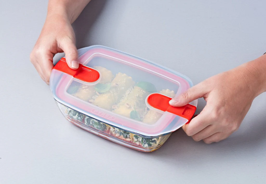 Cook&Heat - Rectangular replacement lid with steam valves - Image 6