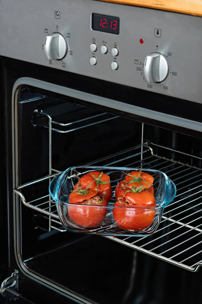 Square glass dish with steam valve lid - Cook & Heat - Image 11