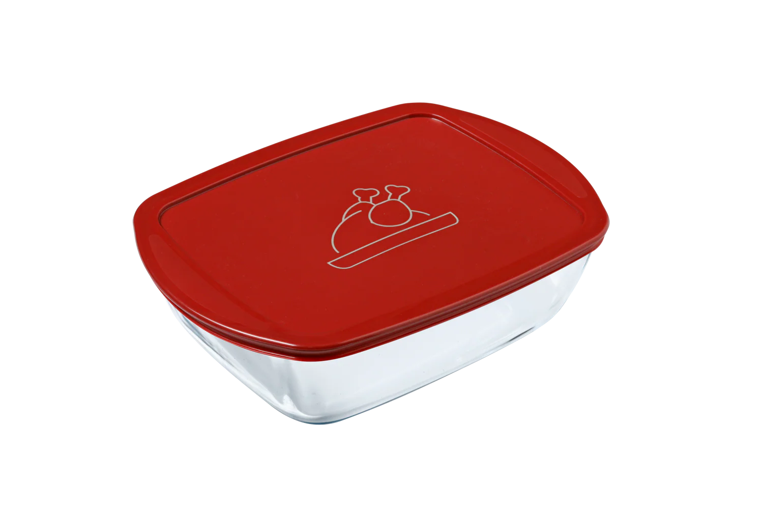Cook & Store - Rectangular dish with red lid - special meat - Image 5