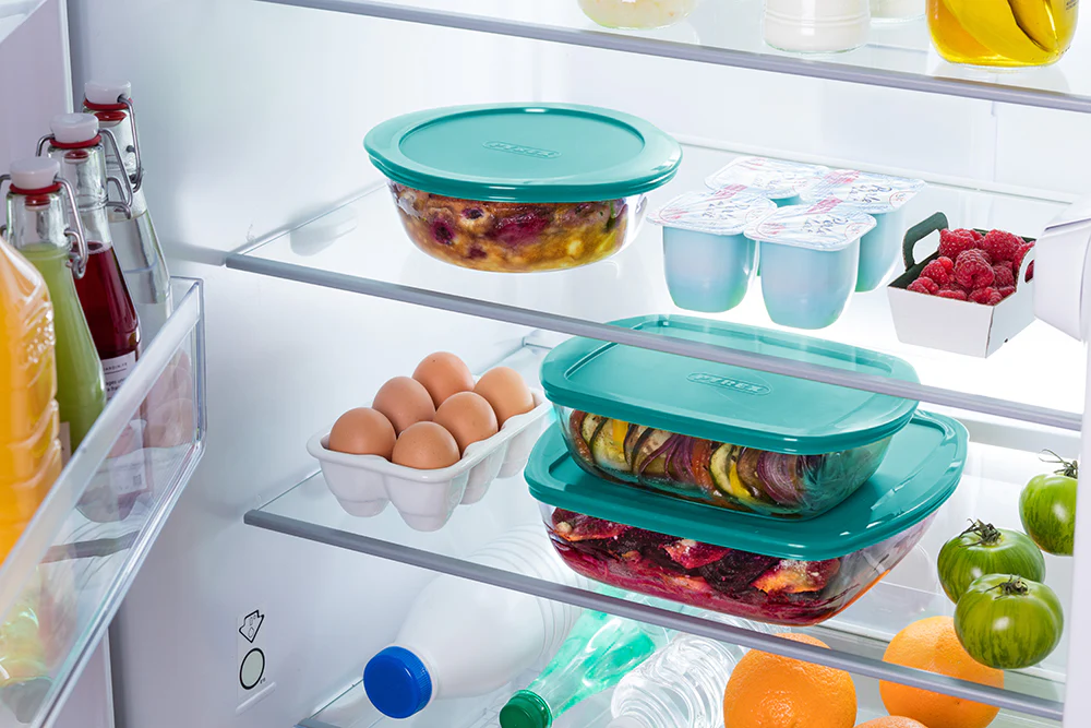 Cook & Store - Set of 3 Square Glass Dishes with Lid 0.35 L + 1.0 L + 2.2 L - Image 8