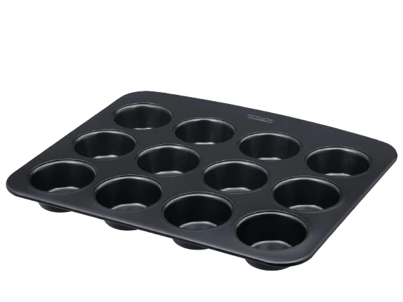 Metal muffin and cupcakes tray with easy grip - GLIDE - Image 4