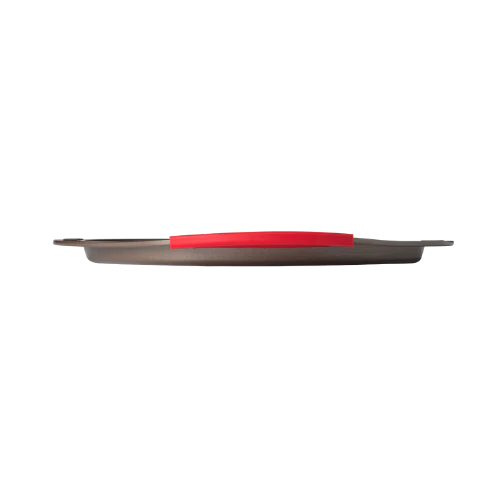 Metal pizza tray with silicone handle - asimetriA - Image 3