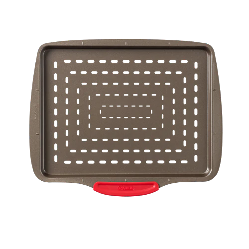 Metal pizza tray with silicone handle - asimetriA - Image 6