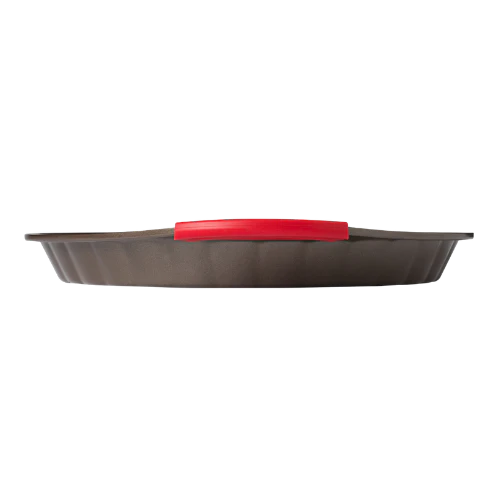 Metal tart tin with silicone grip - asimetriA - Image 3