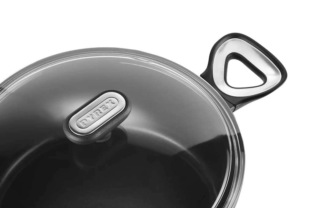 Origin+ Non-Stick Aluminium Induction Stewpot with lid - Image 3