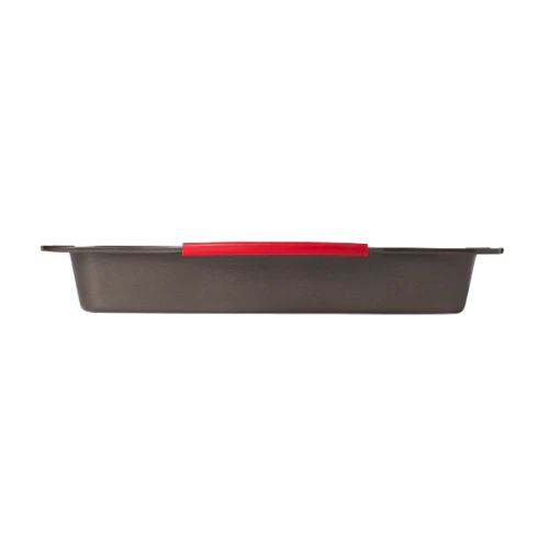 Rectangular metal oven dish with slicone handle - asimetriA - Image 11