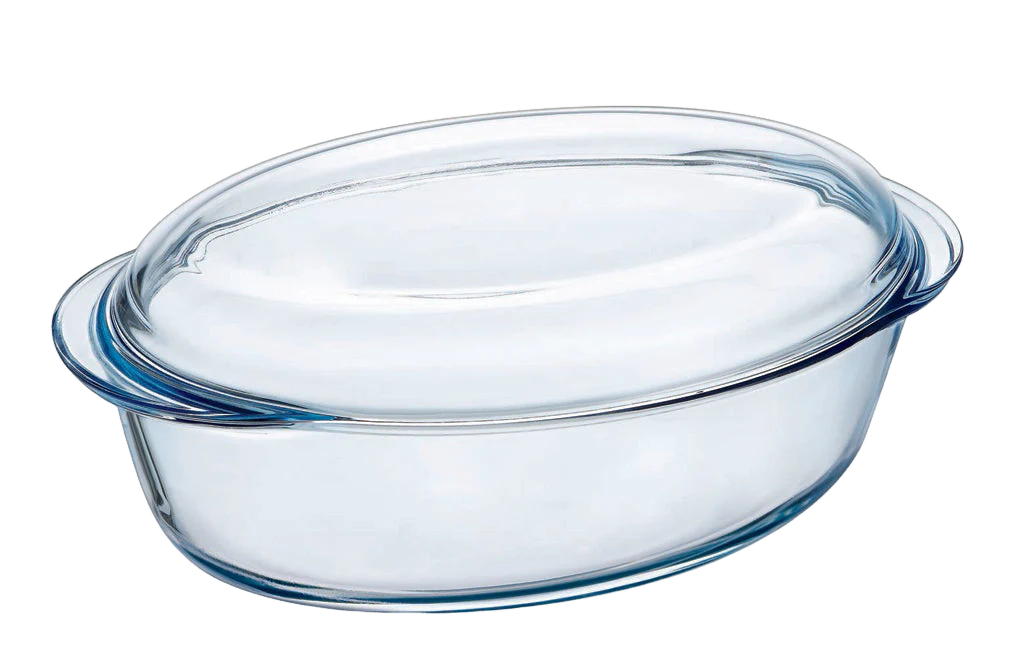 Replacement lid - Large size oval glass casserole dish. - Image 3