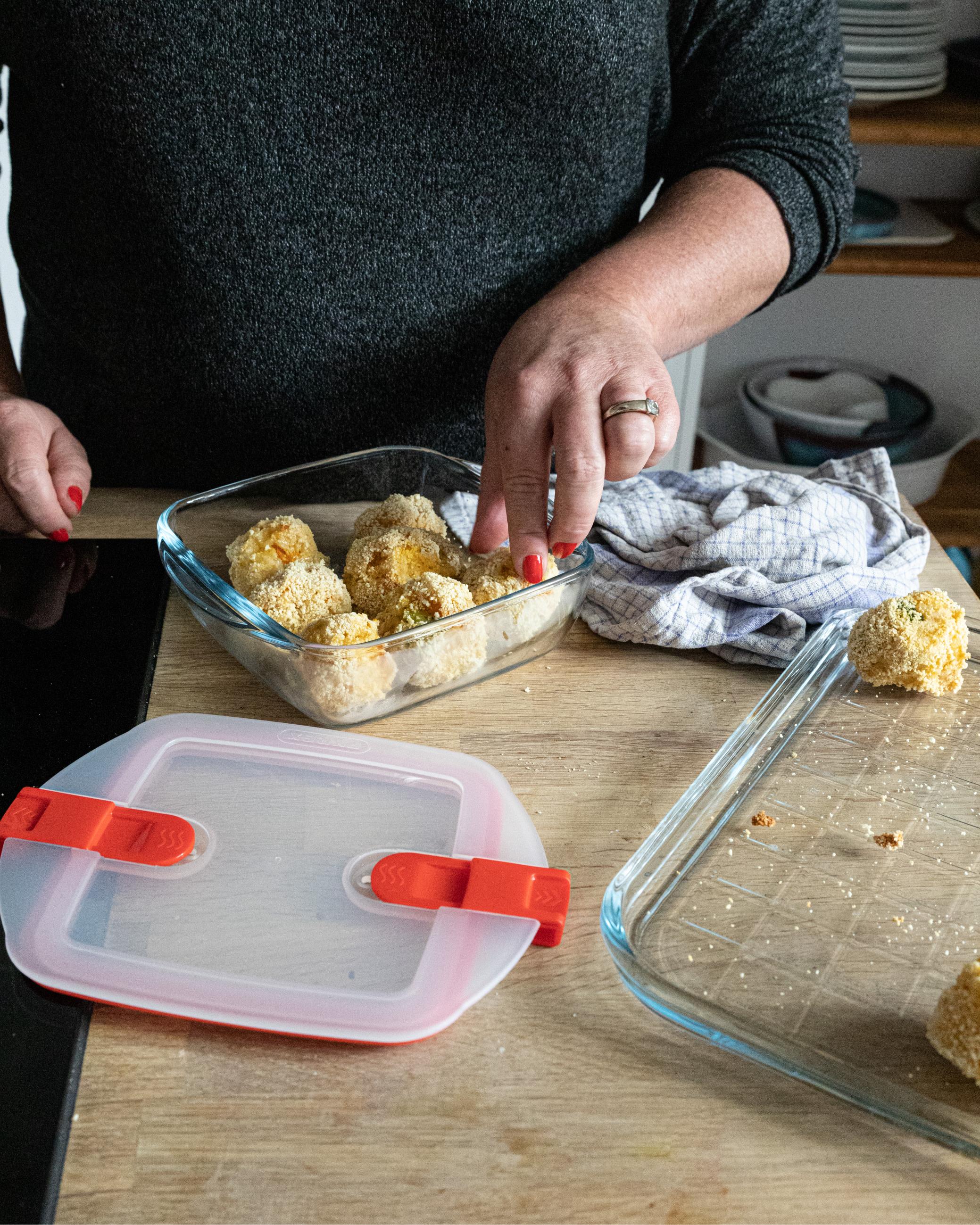 Round glass casserole dish - compatible air fryer - Image 4