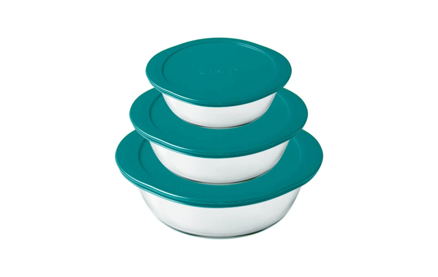 Round glass dish with lid - Cook & Store - Image 11