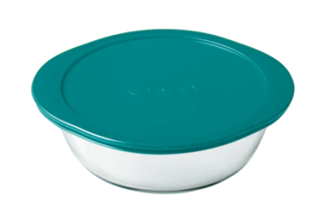 Round glass dish with lid - Cook & Store - Image 9