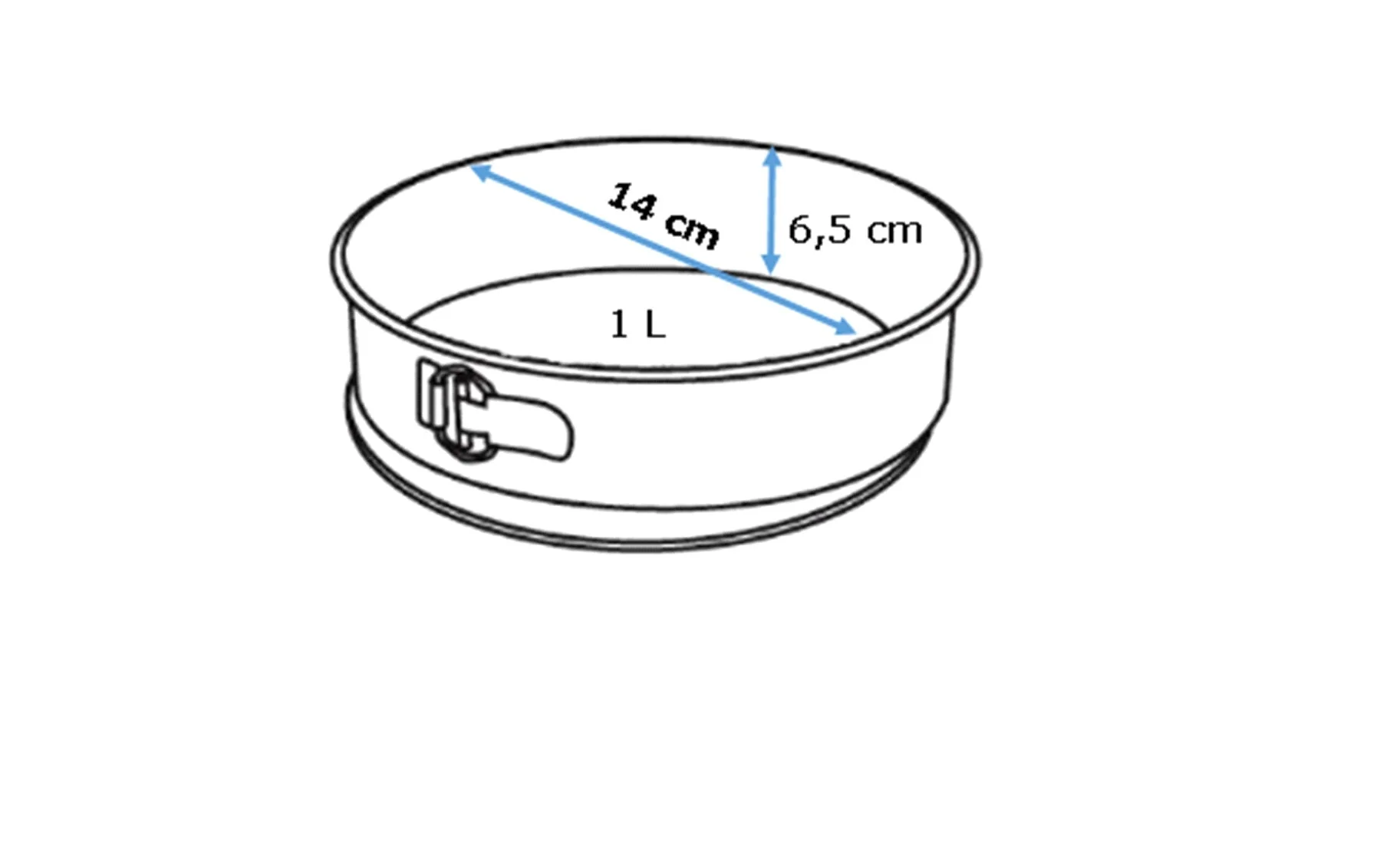 asimetriA - Round metal springform pan - Image 8