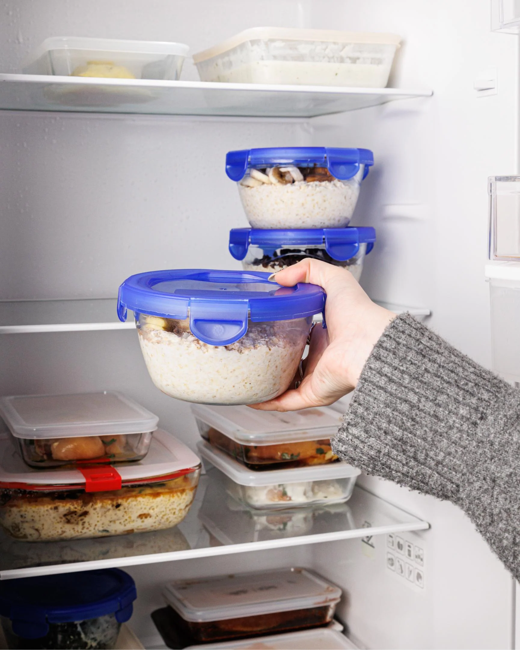 Cook & Go - Set of 3 Glass Lunch Boxes cm with airtight lid - Image 14
