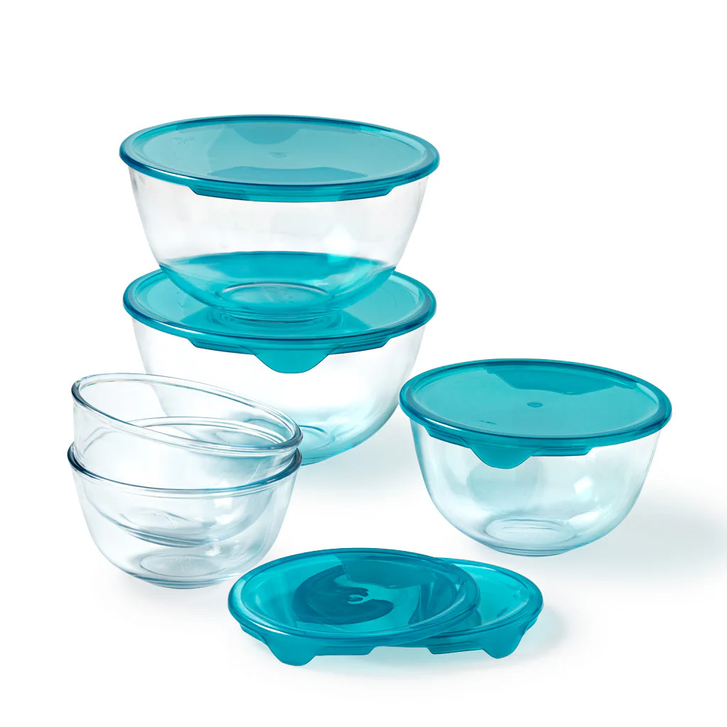 Set of 5 bowls with lid - Image 13