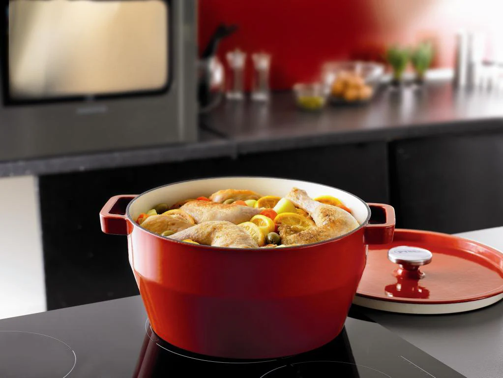 Round cast iron casserole dish - SlowCook - Image 4
